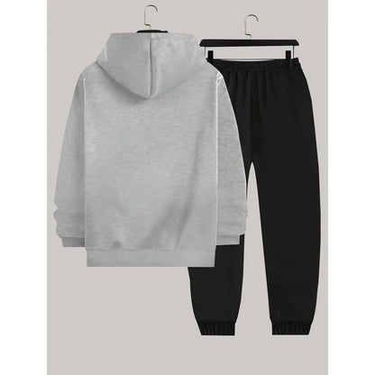 Men'S Sports Suit - Fashionable Long-Sleeved Hoodie And Casual Jogger Pants Very Suitable For Spring/Autumn Outdoor Activities