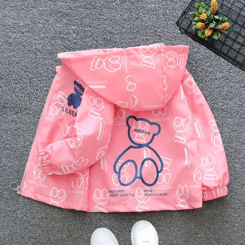 Pu Girls Teens Jackets Girl Kids Classic Collar Coats Teen Windbreaker Clothing Children's Outerwear 3-12 Years Girls Jackets