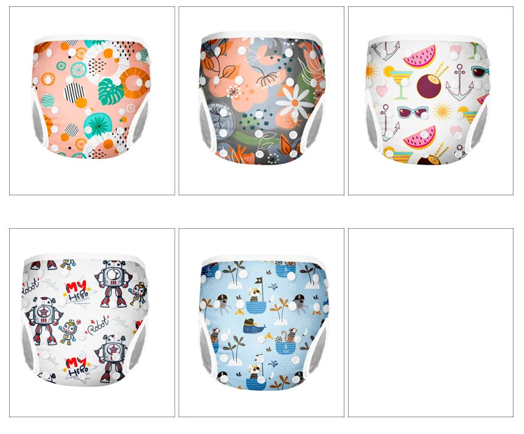Infant swimming trunk/swim diaper swimsuit boy swim diapers/newborn baby girl swimwear 0 1 2 years