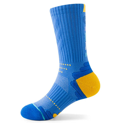 Professional Children's Sports Socks Boys Basketball Socks Outdoor Football Sock Hiking Sports Socks for Girls 5-14 Years