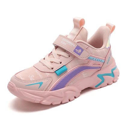 Kids Girls Shoes Running School Casual Sports Breathable Non-slip Sneakers Basketball Children Outdoor Walking Tennis All Season