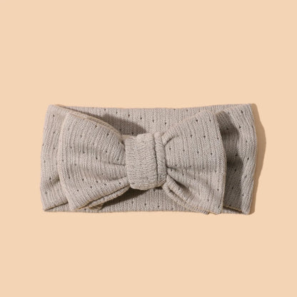 Baby Girl Hair Accessorie Solid Elastic Bow Hair Bands for Girls Soft Comfortable Baby Headband Cute Infant Photography Props