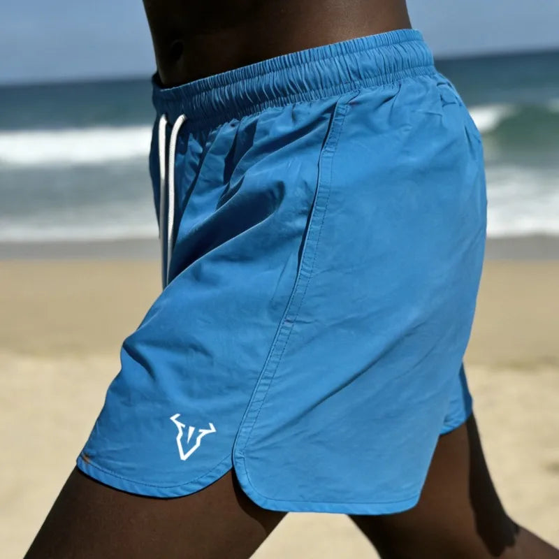 Men's beach shorts, quick drying, breathable, beach vacation, swimming shorts