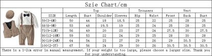 Baby Boys Gentleman Outfits Suits Clothing Spring and Autumn Children One-Piece Rompers Jacket Hat Suit Baby Boy Clothes