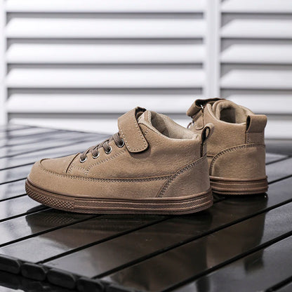 2025 Fashion Kids Sneakers Boys Girls Casual Board Shoes High Top Running Sports Shoes Children‘s Boots Non-slip Basketball New