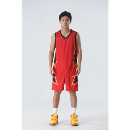 Boys Basketball Suits Sports Vest Shorts Suit Basketball Uniform Vest Suit Quick-dry Sport Sleeveless T-shirt Short Men