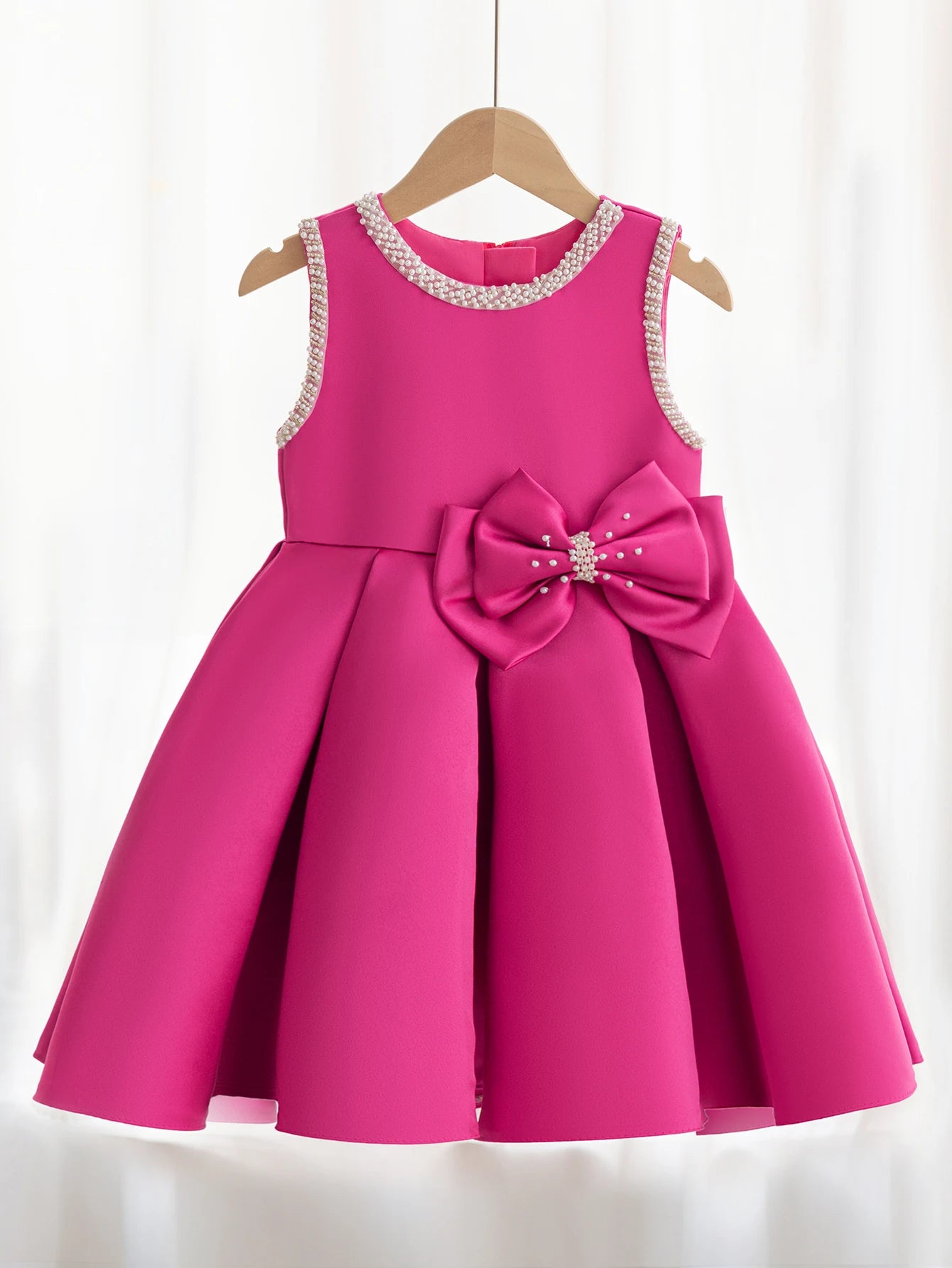 Girls Party Dresses Sleeveless Green Princess-style Dress Suitable for Wedding Flower Girl Birthday Party Evening Wear