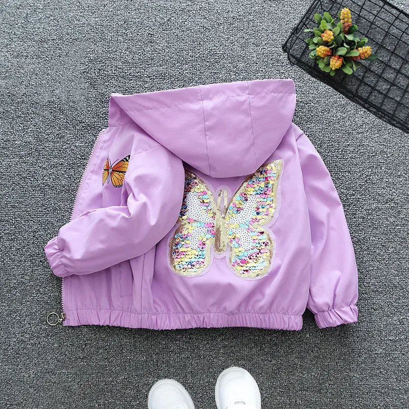 Pu Girls Teens Jackets Girl Kids Classic Collar Coats Teen Windbreaker Clothing Children's Outerwear 3-12 Years Girls Jackets