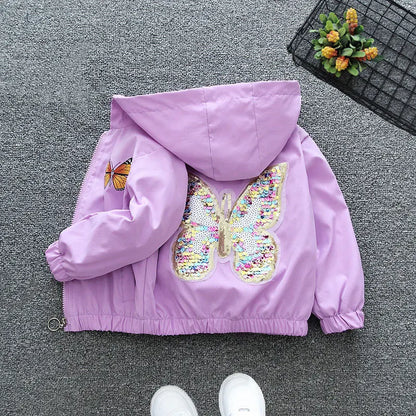 Pu Girls Teens Jackets Girl Kids Classic Collar Coats Teen Windbreaker Clothing Children's Outerwear 3-12 Years Girls Jackets