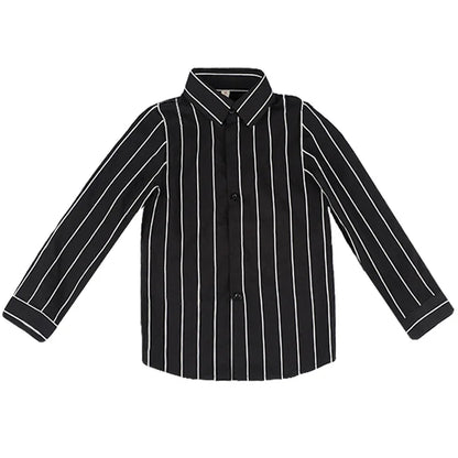 Teenage Boys Shirts School Shirt For Boys Turn Down Collar Shirt For Girls White Kids Birthday Dress Blouse 6 8 10 12 14 Year