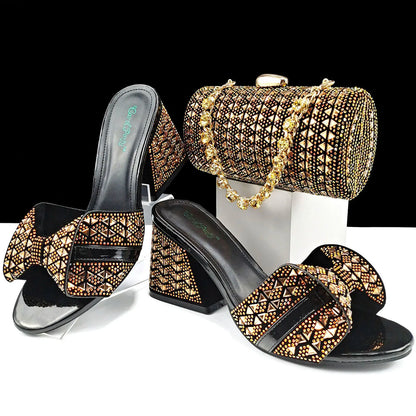 High Quality Ladies Shoes And Bags Set HJJ1-10