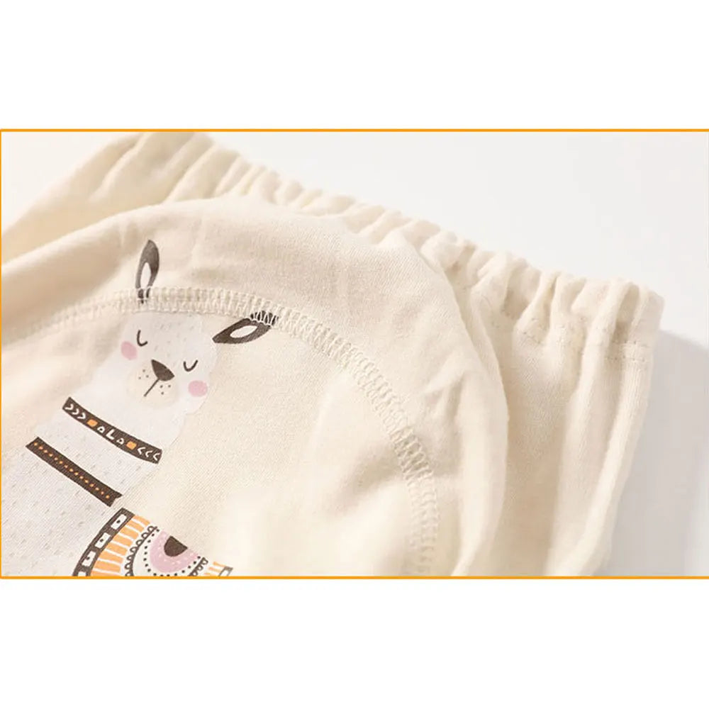 10 Pcs Reusable Baby Training Pants Washable Kids Cloth Diaper Nappies Changing Underwear Infant Toddler Potty Training Panties