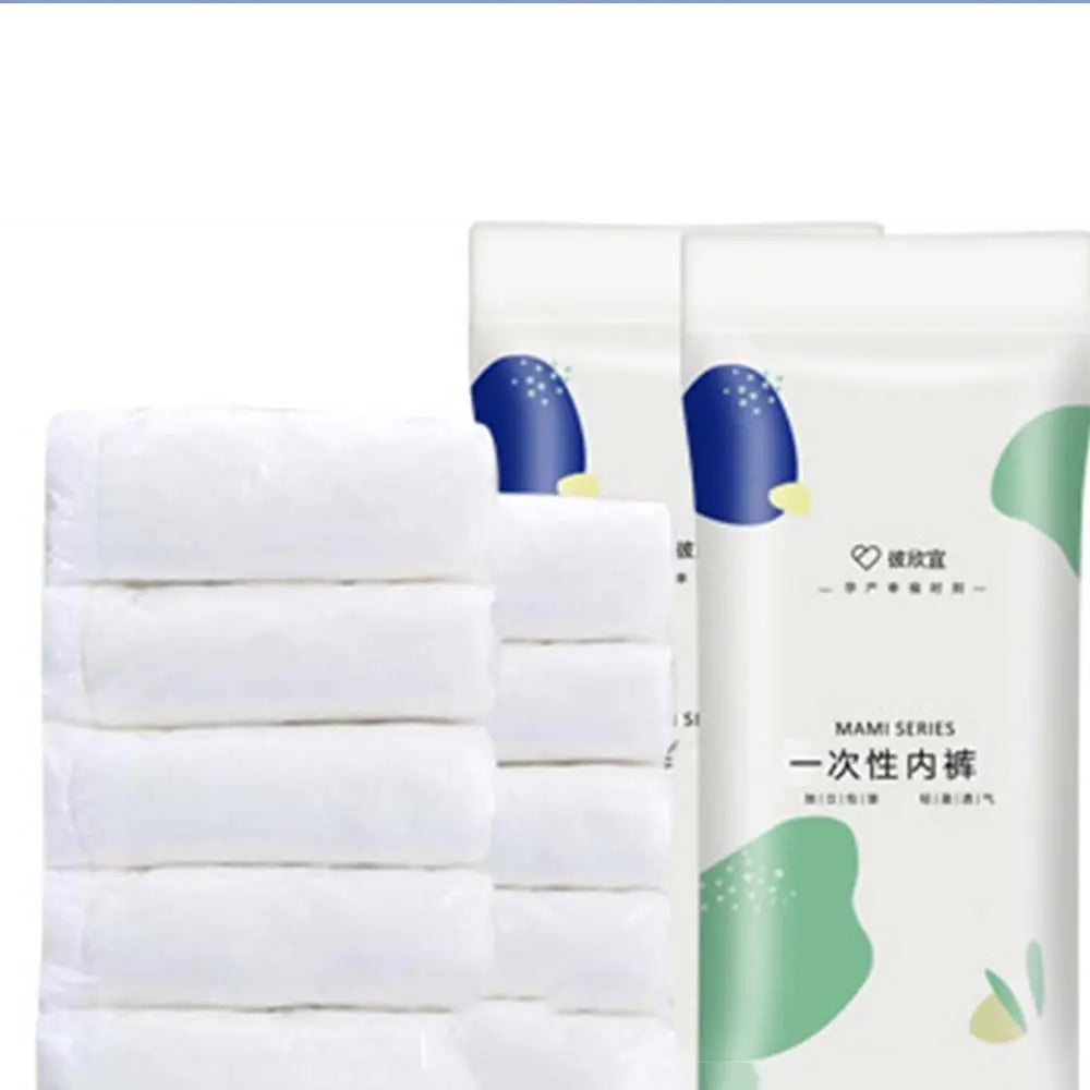 Prenatal Briefs Childbirth Women's  Disposable Panties 5pcs Maternity Underwear Maternity Intimates Postpartum Underpants