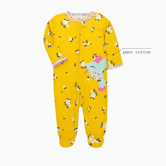 Baby Boy Girl Clothes Newborn Infant Baby Romper 100% Cotton Long-Sleeve Style Toddler Kids Jumpsuit Children's Pajamas