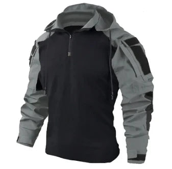 Tactical Cargo Suits T-Shirt And Cargo Pants Men Clothes Shirts Airsoft Paintball Hunting Clothes Wear Resistant Outdoor