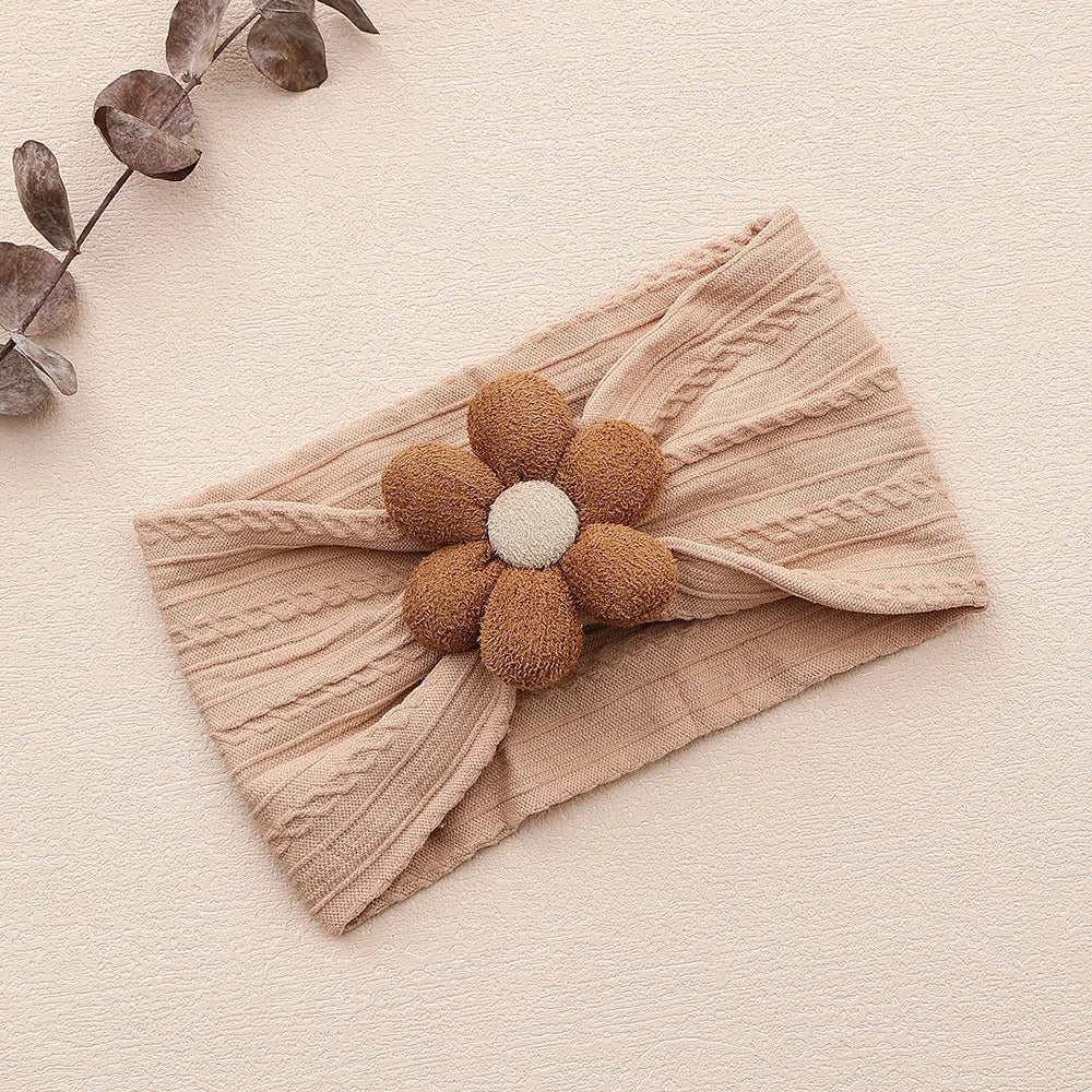 Girls Item Baby Girl Baby Headbands Hair Accessories Nylon Turban for Newborn Headwear Flower Kids Headbands Children Hairbands