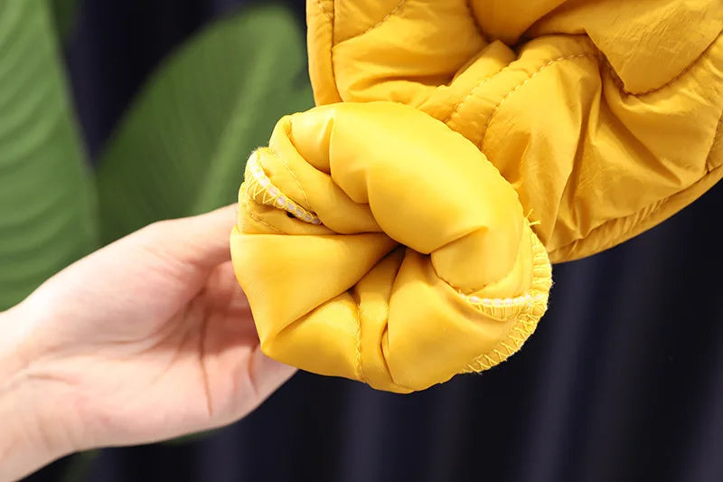Baby Boys Clothes Full Sleeve Solid Parkas Pants 2pcs/set Toddler Costume Infant Jacket Kids Sportswear Girl Solid Casual Warm