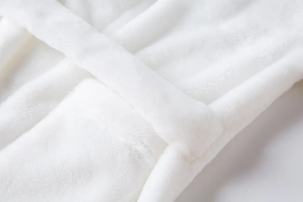 Children's Pajamas Bathrobes Girls Solid Color Soft Robe Personalized Princess Sleepwear Warm Loungewear Home Clothes 2-8Years