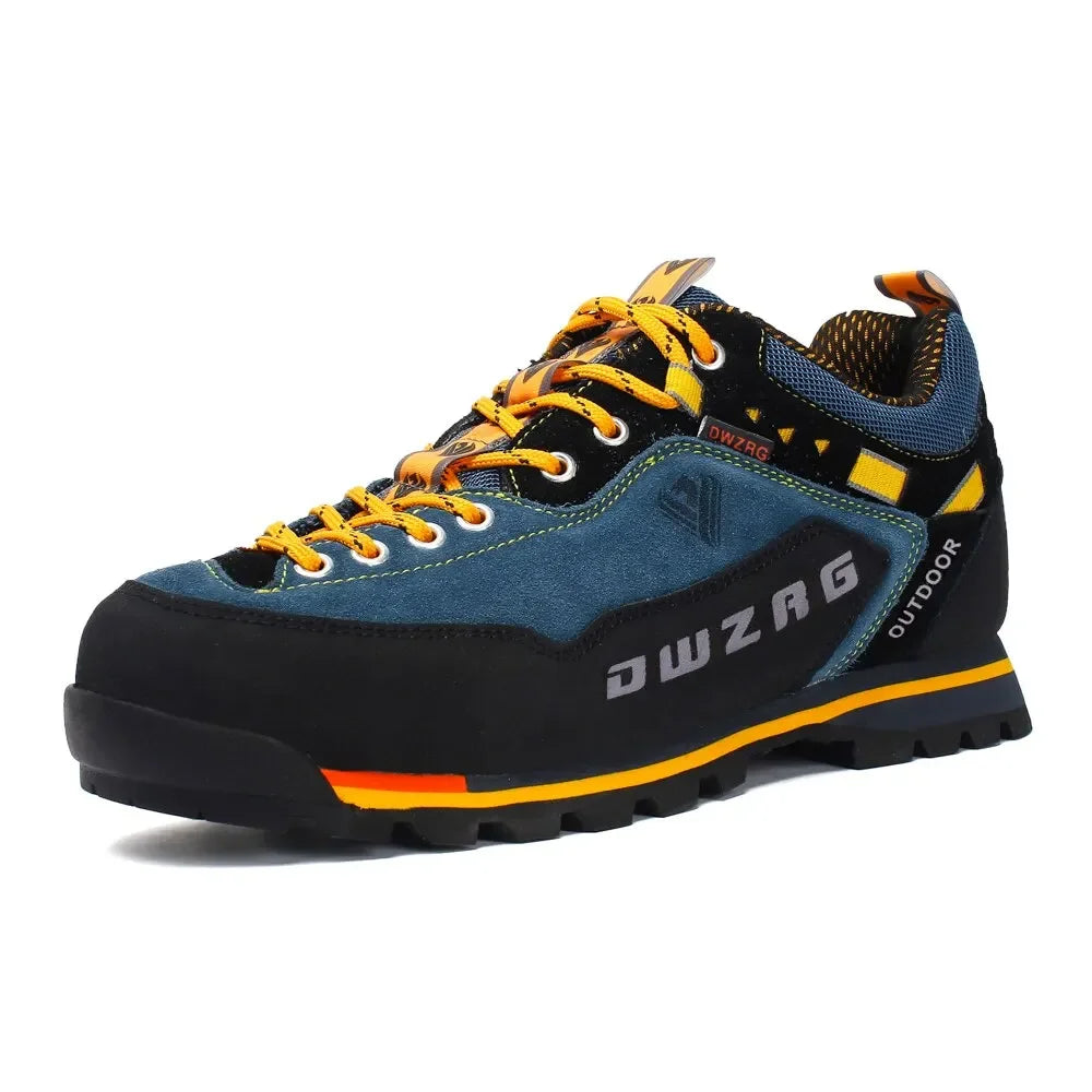 Men's Boots Hiking Boot for Men Waterproof Climbing Shoes Anti-collision Outdoor Casual Lace-up Sneakers Snow Boots