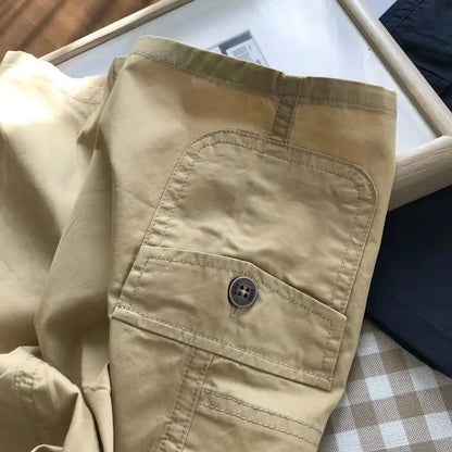 Boys Summer Shorts 2025 New Fashion Short Pants Children Sports Wide-legged Trousers Teenager Casual Thin Clothing 4-14 Years