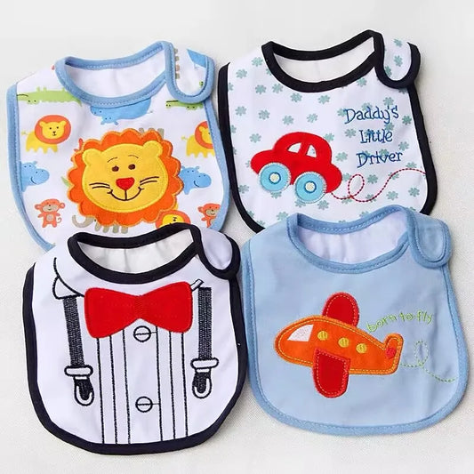Sales Cotton Baby Bibs Waterproof Infant Bibs(send By Boys' or Girls')