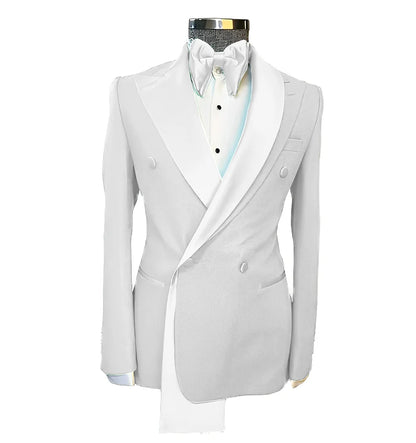 Men's Suits Single Jackets Wedding Groom Tuxedos Peak Lapel Design Blazer for Men Fashion Customization Clothing