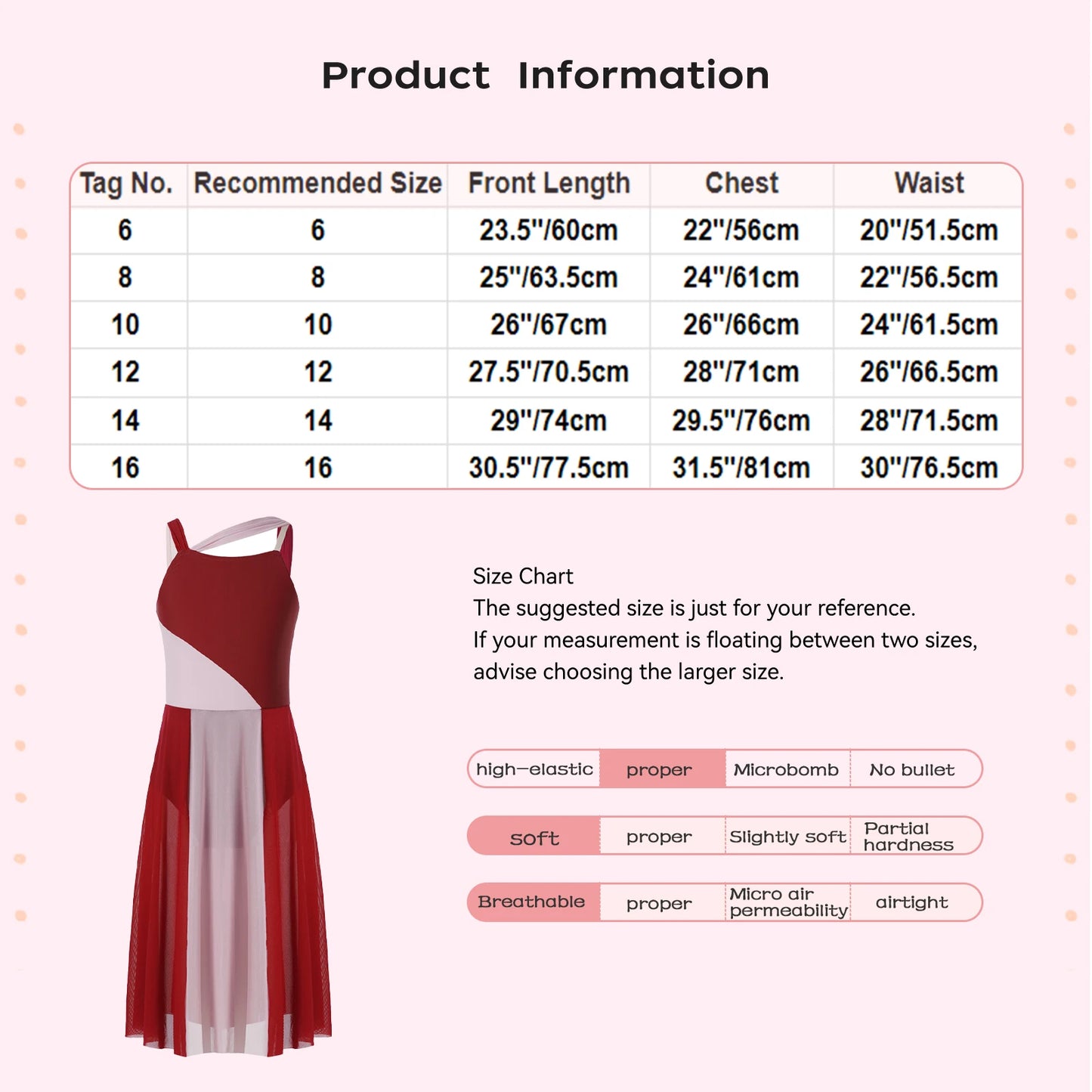 Girls Lyrical Cut Out Front Tulle Dance Dress Gymnastics Training Leotard Modern Contemporary Dancewear Costume
