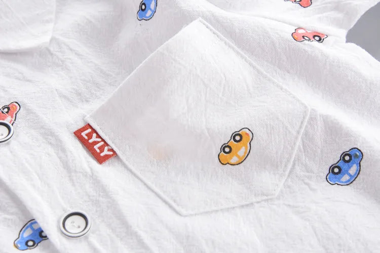 New  Baby Boys Clothes Suit Spring Autumn Infant Outfits Children Shirt Jeans 2Pcs/Sets Toddler Casual Costume Kids Tracksuits