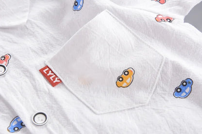 New  Baby Boys Clothes Suit Spring Autumn Infant Outfits Children Shirt Jeans 2Pcs/Sets Toddler Casual Costume Kids Tracksuits