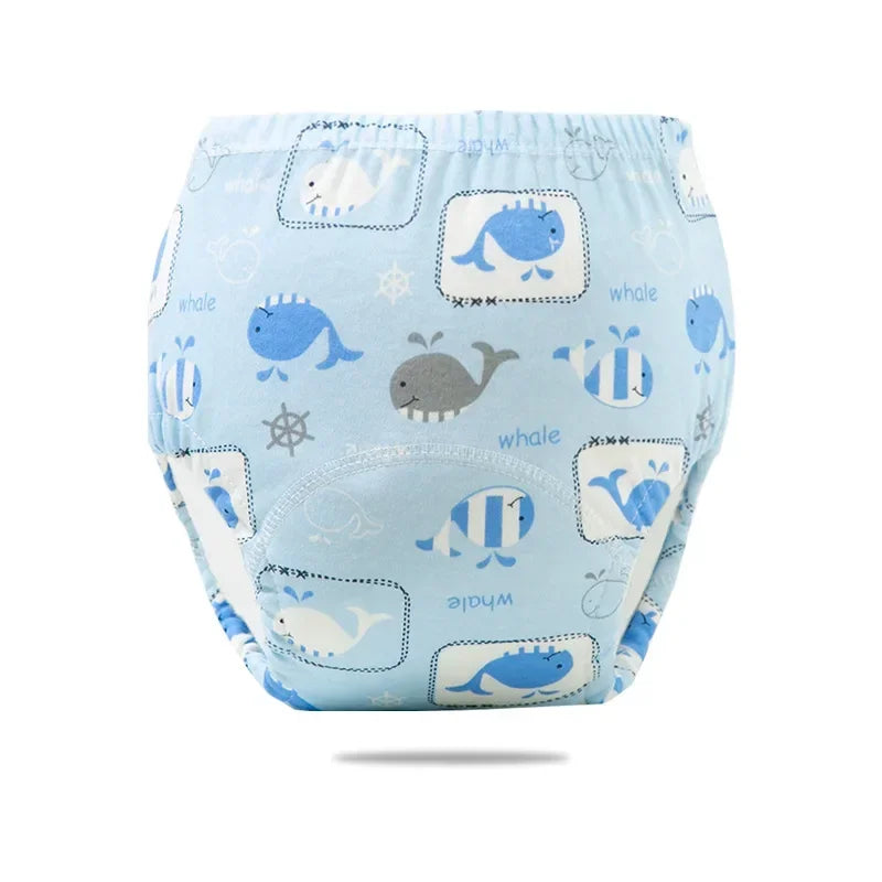 Infant Baby Training Pant Washable Reusable Cotton Diaper for Toddler Baby Boy Girl Spring Summer Breathable Diaper 8-20KG Nappy