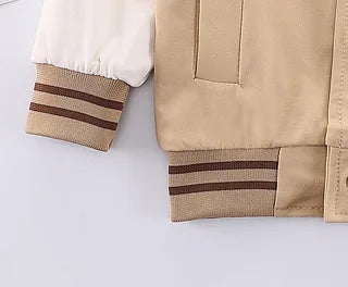 Boys Baseball Clothing Sets Kids Casual Sportwear Suit Girls Coats+Pants 2Pcs Spring Autumn Baby Thin Tracksuit Outfits 1-4 Year