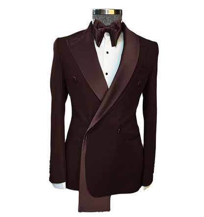 Men's Suits Single Jackets Wedding Groom Tuxedos Peak Lapel Design Blazer for Men Fashion Customization Clothing