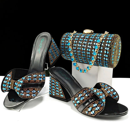 High Quality Ladies Shoes And Bags Set HJJ1-10
