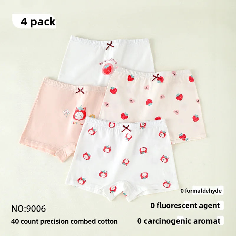 Teenage Girl Panties Women's Cotton Briefs Children's Panties for Girls Girls' Underwear Pants Ladies Underpants Girls' Kids Set