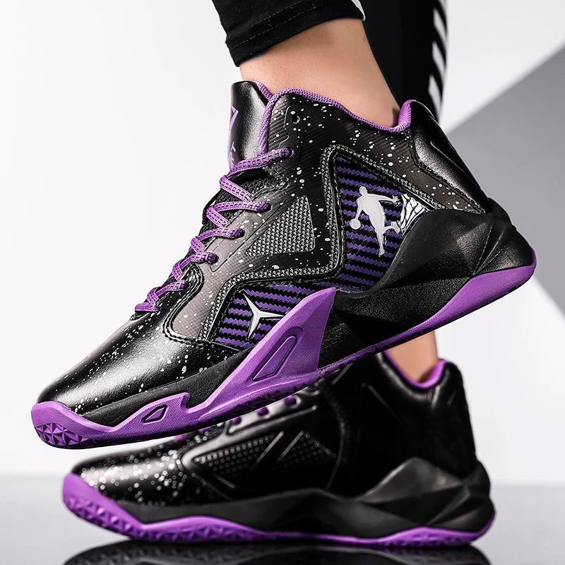 Outdoor Boys Basketball Sneakers Breathable Comfortable New Kids Brand Basketball Shoes Children Sport Shoes Girls Gym Shoes