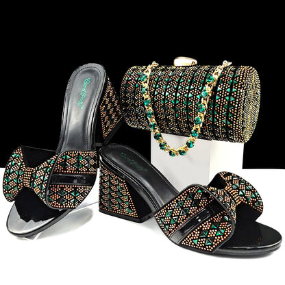High Quality Ladies Shoes And Bags Set HJJ1-10