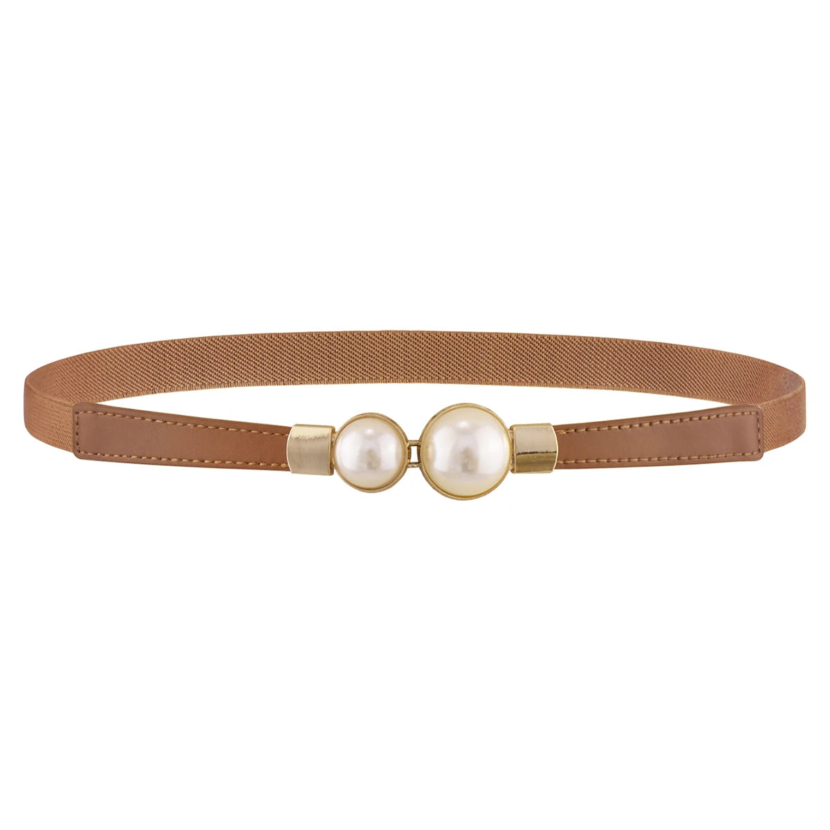 SISHION Summer Fashion Women Belts SH024 PU Leather Thin Elastic Waist Belt Slim Waistband Black Camel Coffee Plus Size