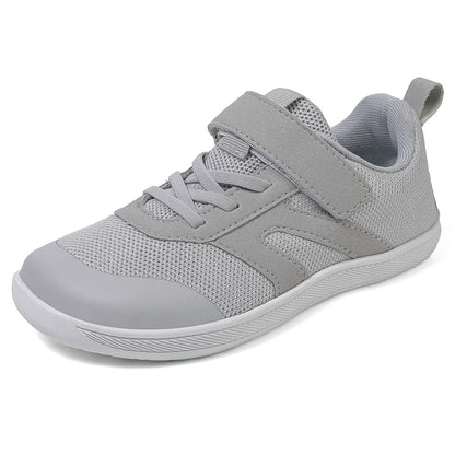Children's Sports Shoes For Boys And Girls Simple Breathable Wide Barefoot Shoes Lightweight Non-slip Children's Walking Shoes