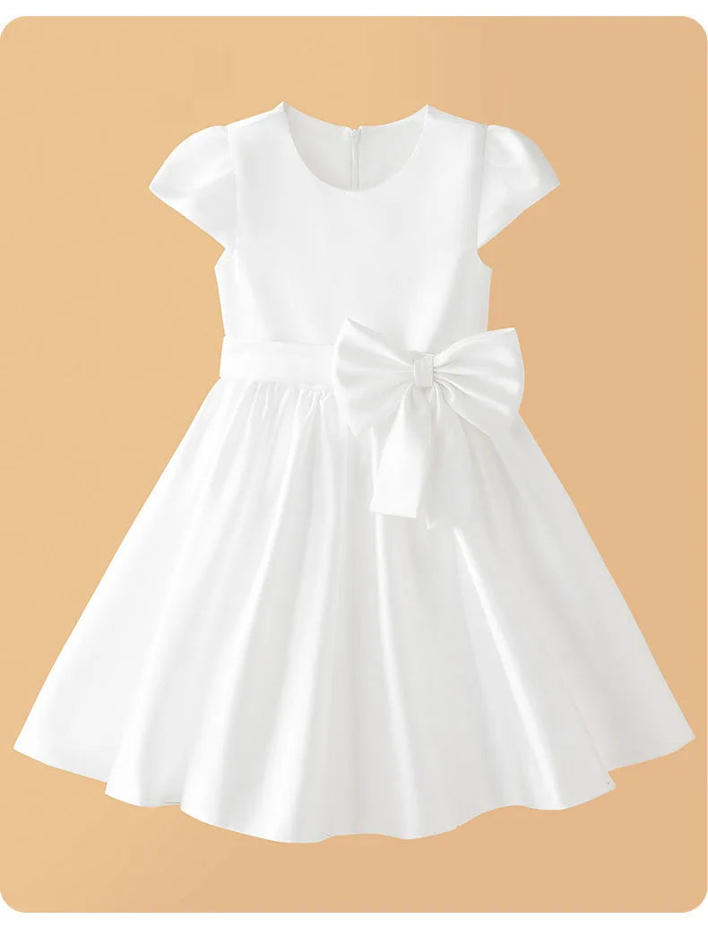 Teen Girls Champagne Golden Evening Party Dress Princess Kids Wedding Dress Little Fairy Children Formal Gown Photograph Wear