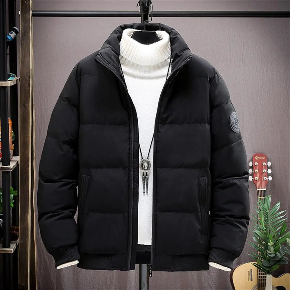 Men Down Jackets High quality Fashion Thick Warm Winter Bomber Jackets Puffer Jackets Parkas Coats Waterproof Mens Winter Coats