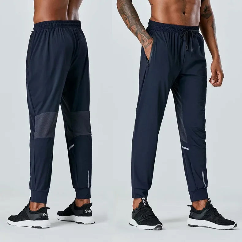 Men's Quick Dry Tracksuits T-shirt Pants Spring Autumn Stand Collar Long Sleeve Breathable Sports Fitness Training Quality Suits