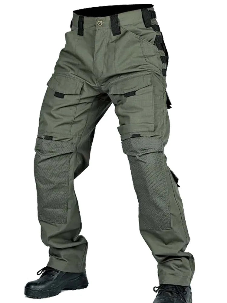 Tactical Suit Men Hunting Training Shirt Pants 2 Piece Sets Outdoor Hiking Camouflage Quick-dry Ripstop Outdoor Sport Uniform