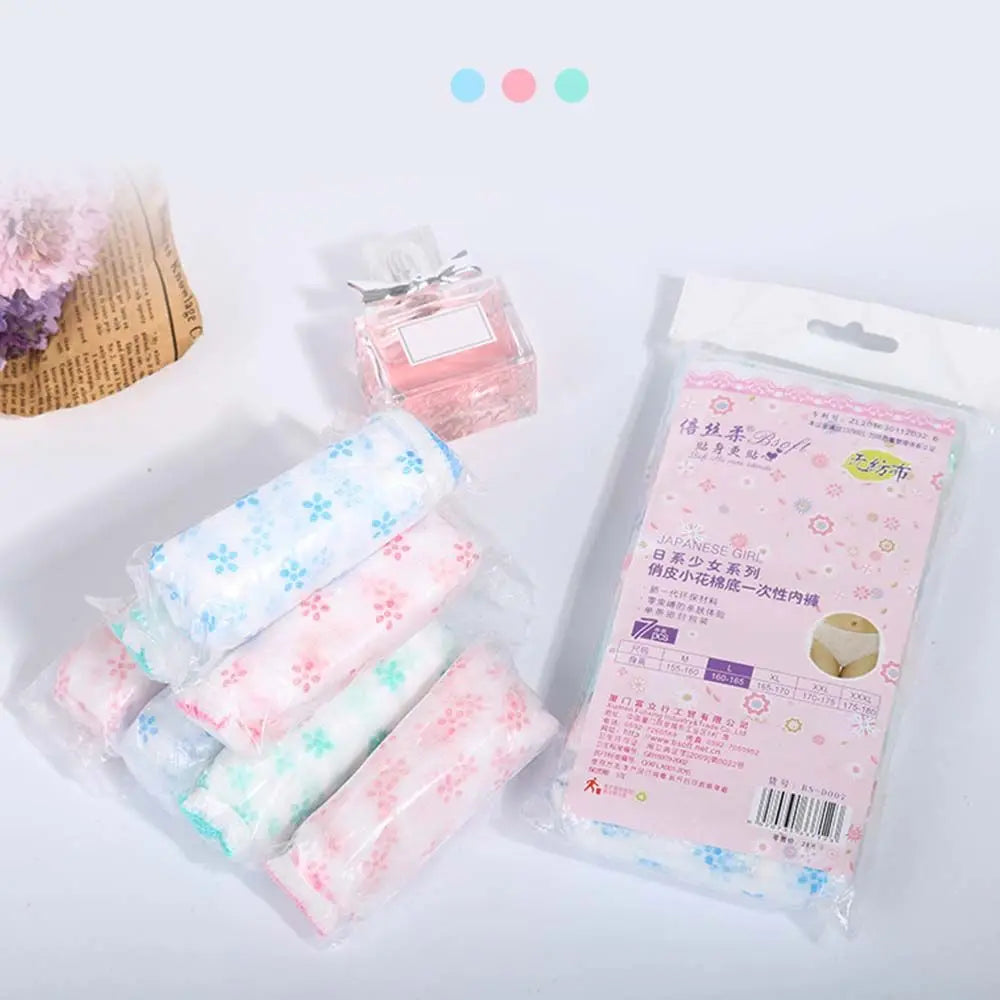 Panties Prenatal Briefs Nonwoven Maternity Intimates Postpartum Underpants Women's  Disposable Panties 7pcs Maternity Underwear