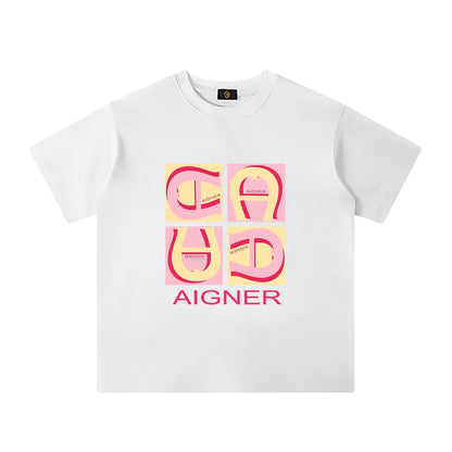 Girls' T-shirt, pure cotton summer new fashion short sleeved T-shirt, baby girl children's T-shirt, luxurious design sportswear