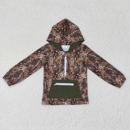 Baby Boy Clothes Kids Hoodies Sweatshirts Lavender Drip Sprinkles Long Sleeve Zipper Pocket Pullover Hoodie Tops Boys Clothing