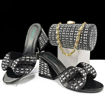 High Quality Ladies Shoes And Bags Set HJJ1-10
