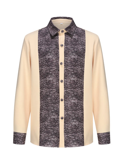 African traditional dress men's suit Long sleeve ethnic style printed patchwork shirt casual pants 2 piece holiday casual suit