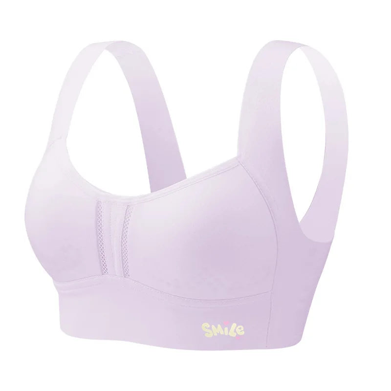 1-3PCS Thin Underwear for Teenage Girls  Anti-Bounce Bra for Schoolgirls Pure Cotton Sports Bra for Kids Bra Summer