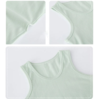 Undershirts for Girls Toddler 2 to 3 4 5 6 7 8 9 Years Summer Boys Underwear Vest Kids Camisoles Children Boy Tanks Infant Top