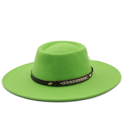 men's hats hats for women british cup hat Caps Women's cowboy luxury elegant country Panama fedora jazz chapéu cowgirl domo hat